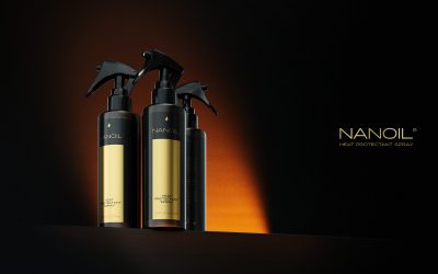 proteção térmica para o cabelo Nanoil