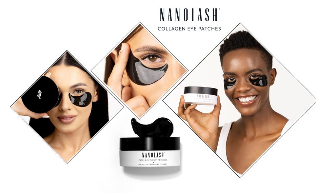 discos de colagénio para os olhos nanolash