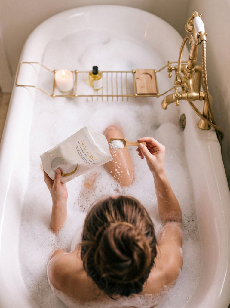 Sal de banho do Mar Morto nanoil