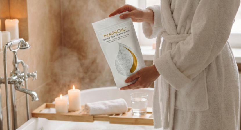 nanoil sais de banho para banheira